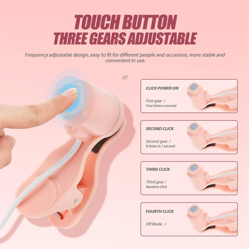 UKCOCO Automatic Phone Screen Tapper, Simulated Finger Clicker Clip-on USB Device Screen Auto Clicker for Computer Gaming, Shopping, Live Broadcasts - Image 4